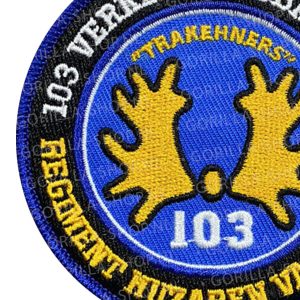 103 verkenningsbataljon patch blauw