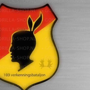 103 verkenningsbataljon indian verkenningssticker