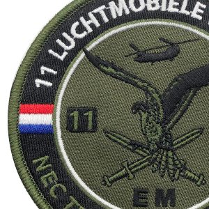 11 luchtmobiele brigade (groen) patch