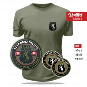 import placeholder for 11 tankbat kit (t shirt, patch, 2 stickers)