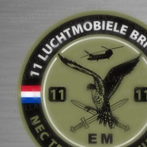 11 luchtmobiele brigade latijn (groen)