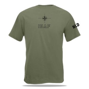 isaf premium t shirt (legergroen)