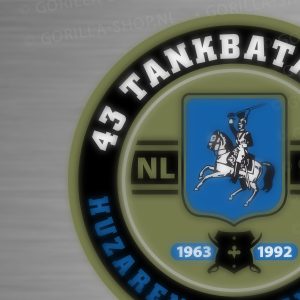 43 tankbataljon sticker