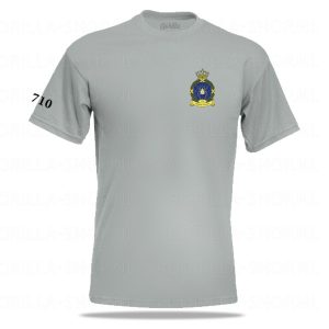 import placeholder for 710 squadron t shirt zinkgrijs