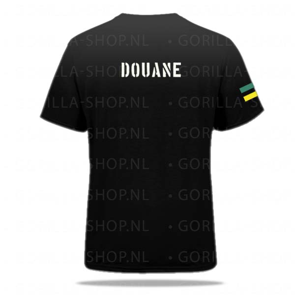douane basix t shirt (zwart) douane basix t shirt (zwart)