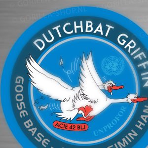 dutchbat griffin sticker (42 blj a cie)
