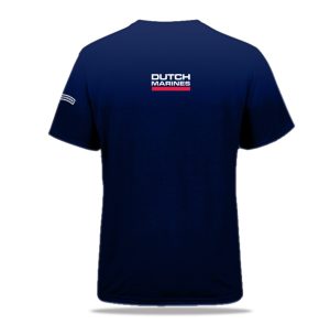 mariniers premium t shirt (blauw)