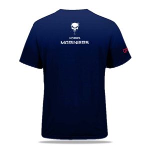 mariniers skull premium t shirt (navy blue)