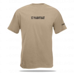 nld cap skull t shirt (khaki)
