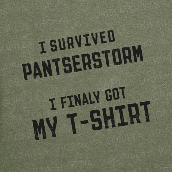 pantserstorm t shirt (design a) pantserstorm t shirt (design a)