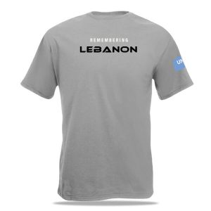 libanon unifil premium t shirt (zinkgrijs)