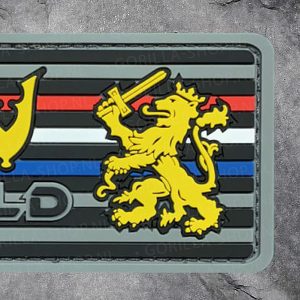 veteraan patch leeuw (pvc)